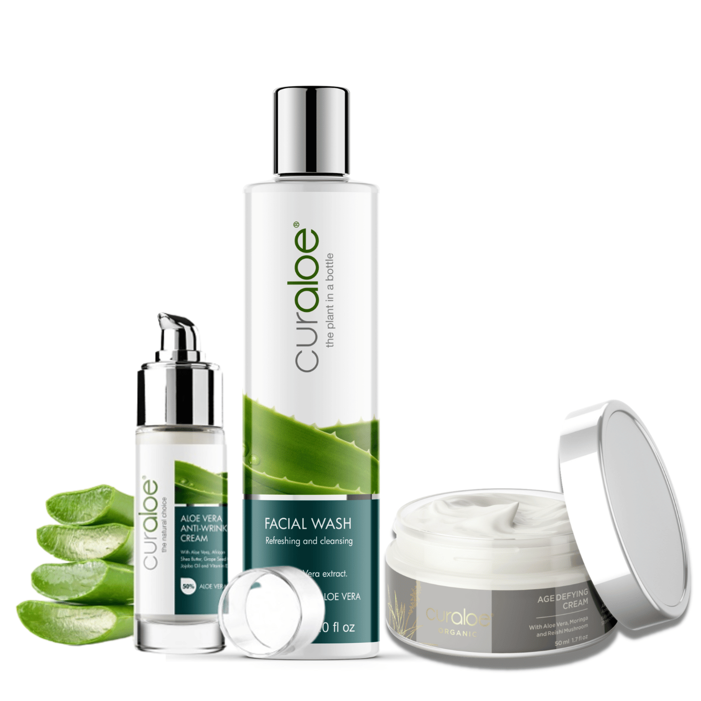 Curaloe Timeless Beauty Bundle for youthful radiant skin