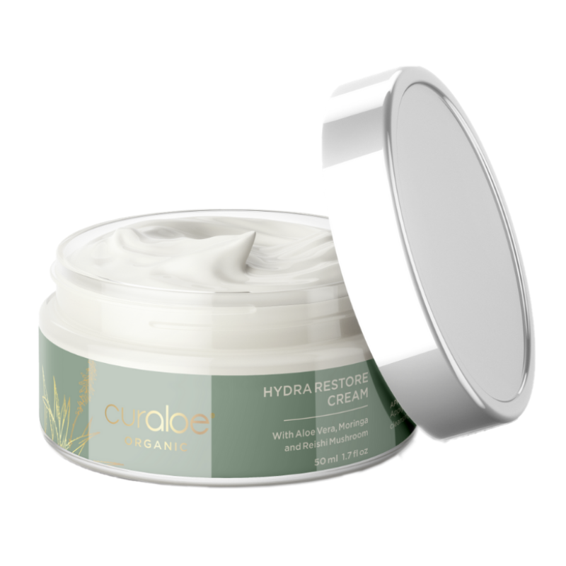 Curaloe Organic Hydra Restore Cream - For Long-Lasting Hydration