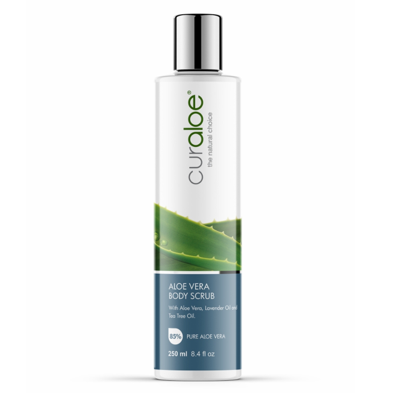Curaloe Moisturizing Scrub 85% Aloe Vera
