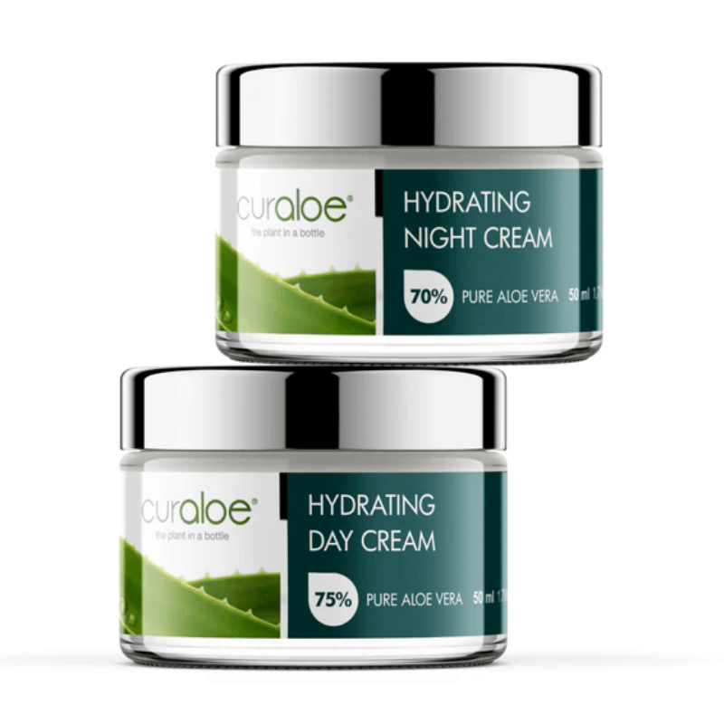 Curaloe Day & Night Cream: Ultimate 24/7 Hydration for All Skin Types