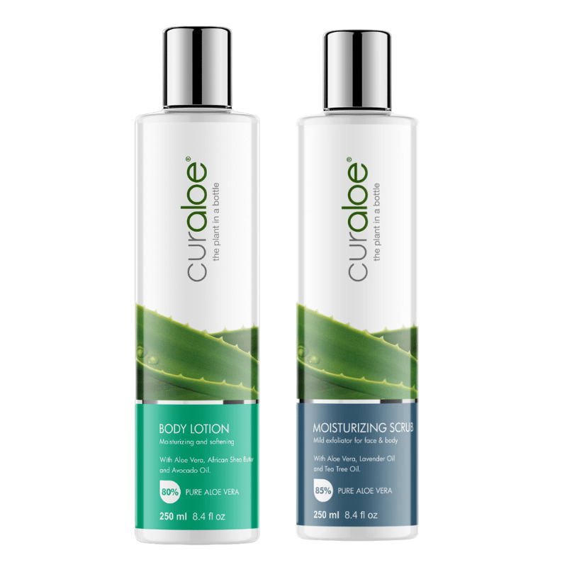Complete Skin Detox Kit by Curaloe, expertly crafted to purify and enhance skin radiance, suitable for all skin types