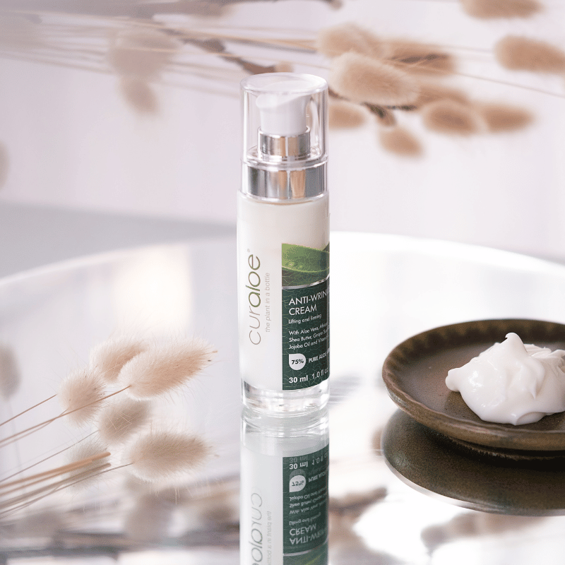 Anti-Wrinkle Cream - 75% Aloe Vera for Acne Relief and Age Defiance