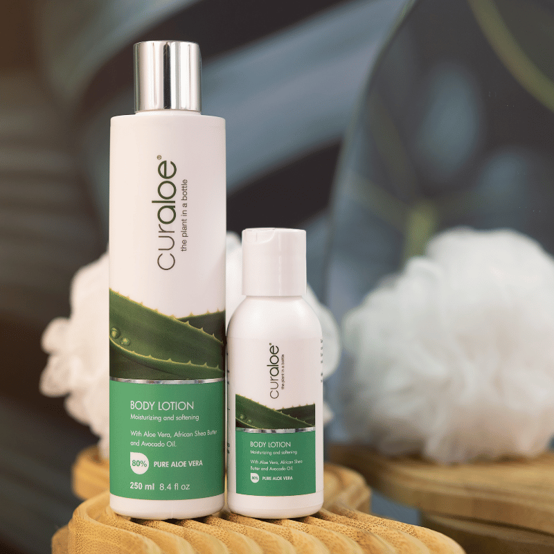 Body Lotion Daily Moisturizing Mini - 80% Aloe Vera Cream