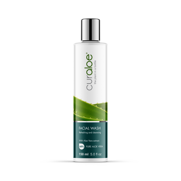 Facial Wash Face Cleanser - 60% Aloe Vera