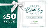 Curaloe Birthday Gift Card - The Perfect Birthday Gift for Skincare Enthusiasts