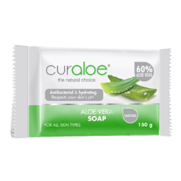 Curaloe Aloe Vera Soap Bar 150g - Luxurious Hydration & Cleansing