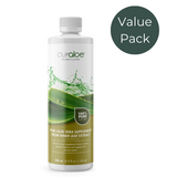 Curaloe Pure Aloe Vera Juice Supplement Value Pack - 100% Aloe Vera