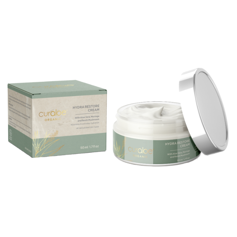 Curaloe Organic Hydra Restore Cream - Organic and Sustainable Skincare Products