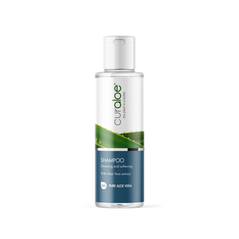 Curaloe Mini Shampoo Moisture Replenishing 3.12 fl. oz. - 55% Aloe Vera