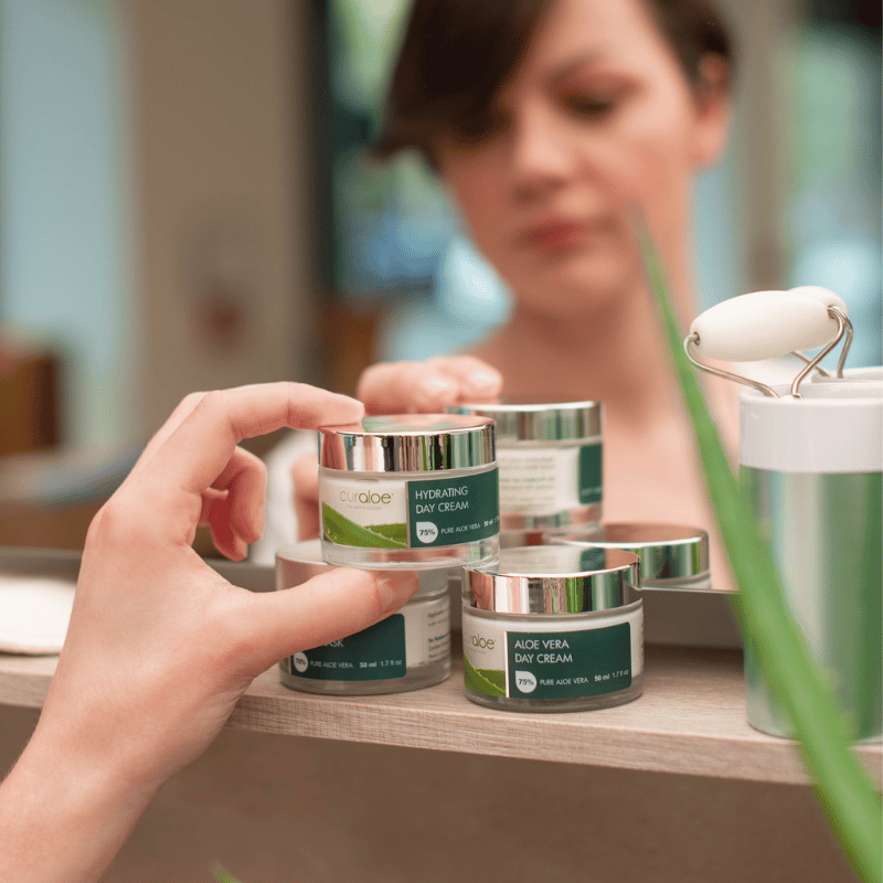 Curaloe Day & Night Cream: Natural Skincare Products