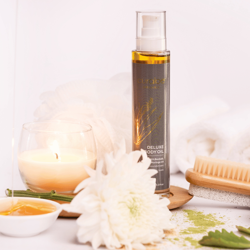 Curaloe Deluxe Body Oil - Nourishes Skin with Natural Botanicals