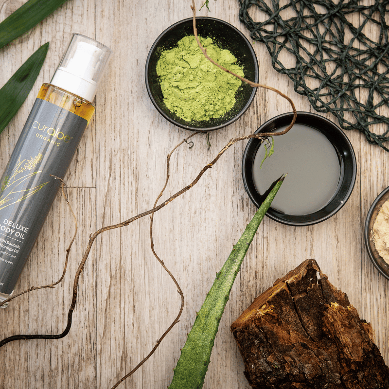 Deluxe Body Oil - Baobab, Argan, and Moringa Oils for Soft, Hydrated Skin