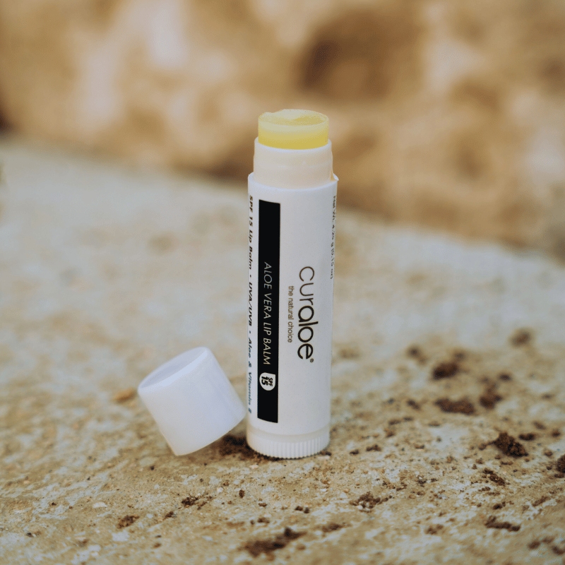 Curaloe SPF15 Lip Balm - Sun Protection and Moisture for Lips