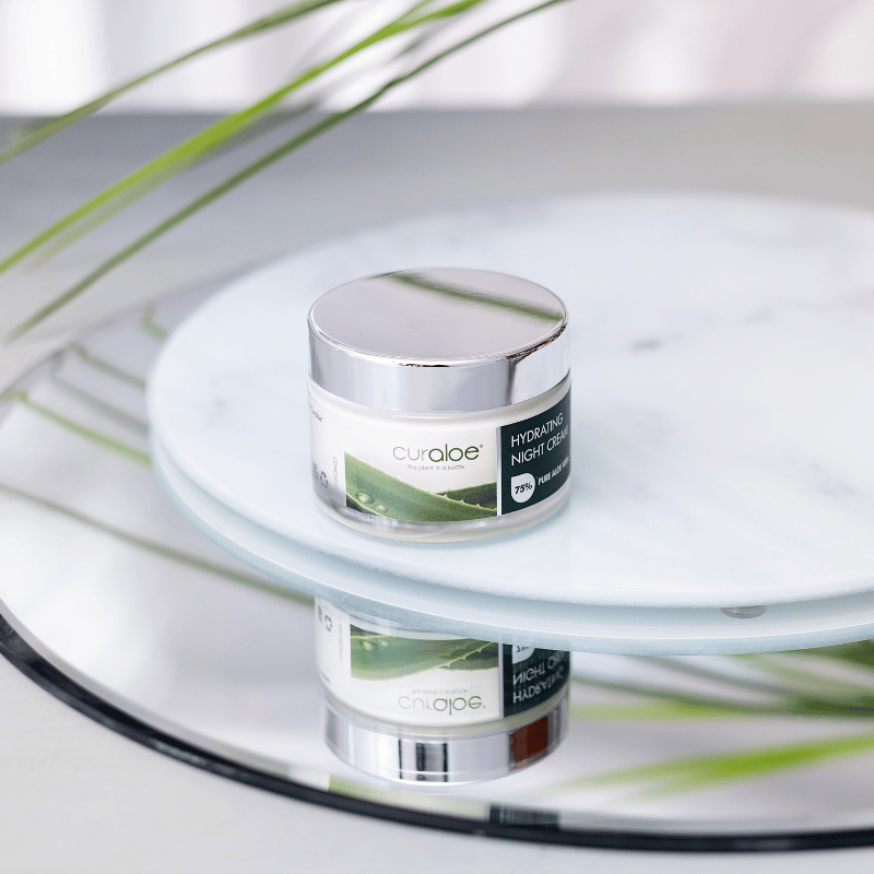 Aloe Vera Night Cream - Nourishes and Repairs Skin While You Sleep