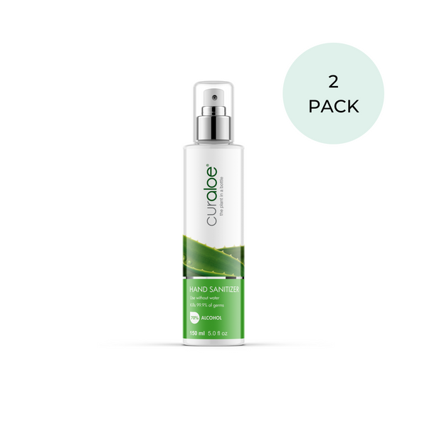 Hand Sanitizer 70% Alcohol with 30% Aloe Vera - 2 pack