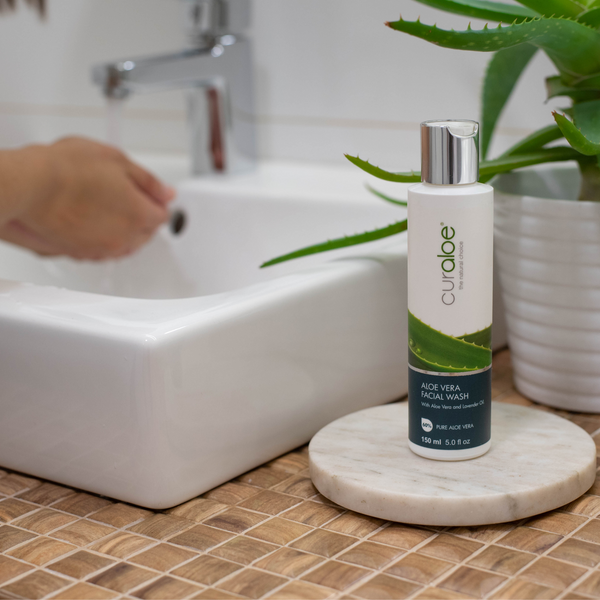 Facial Wash Face Cleanser - 60% Aloe Vera