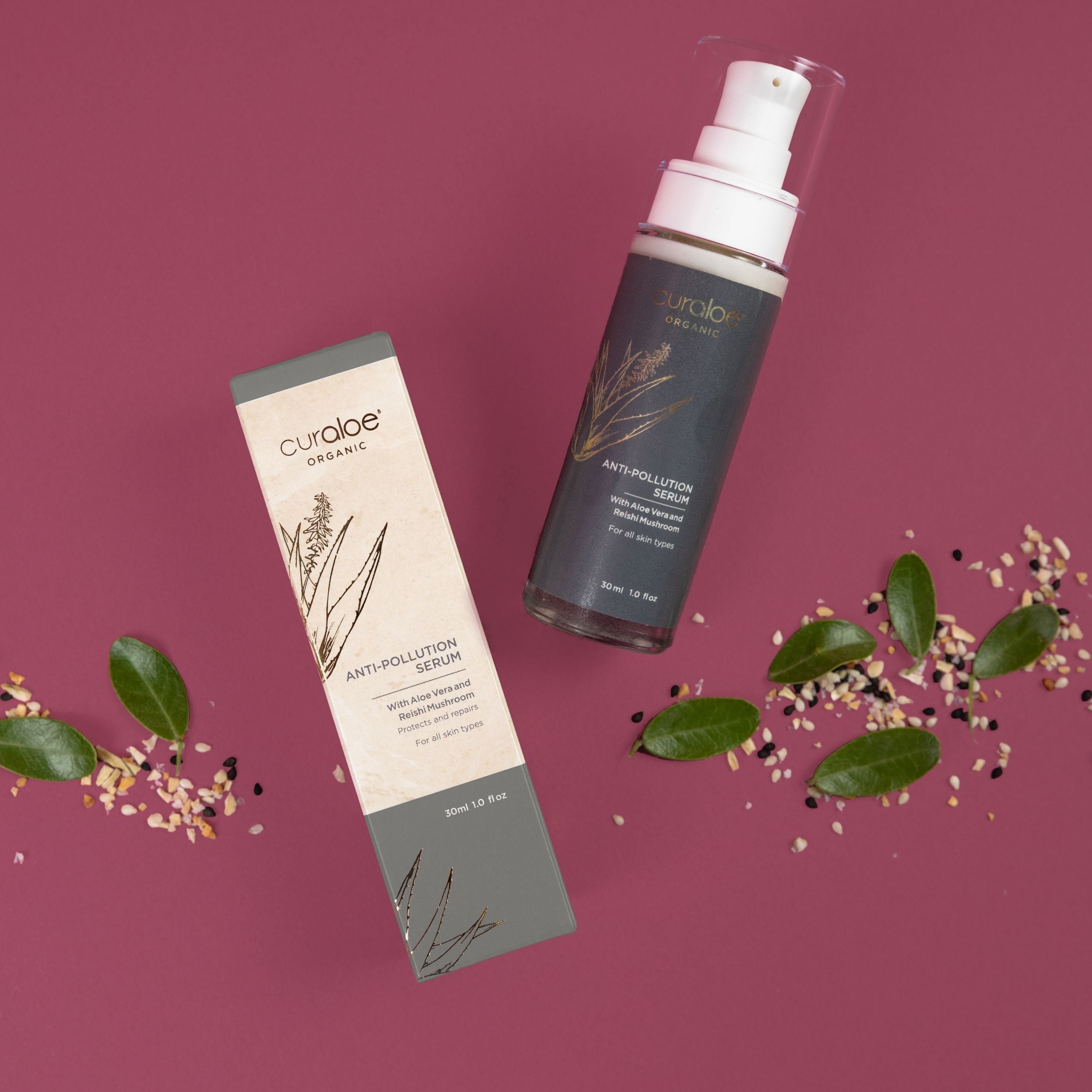 Hydrating Anti-Pollution Serum - Reduces Wrinkles and Revitalizes Skin