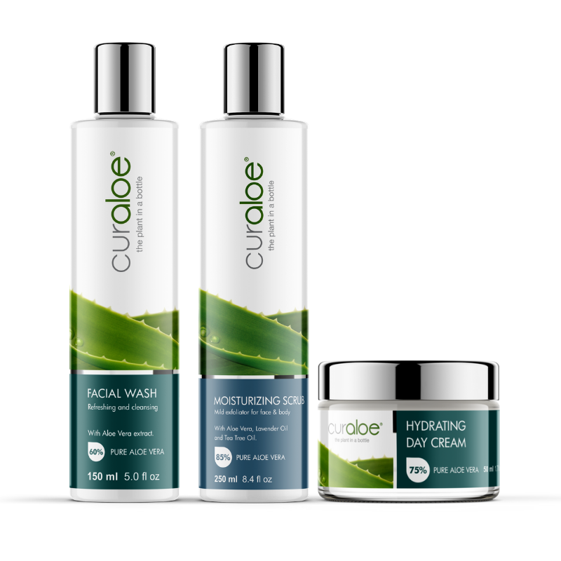 Gift Set Renewing Routine - Curaloe USA and Canada